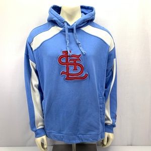 Majestic St Louis Cardinals Hooded Sweatshirt L